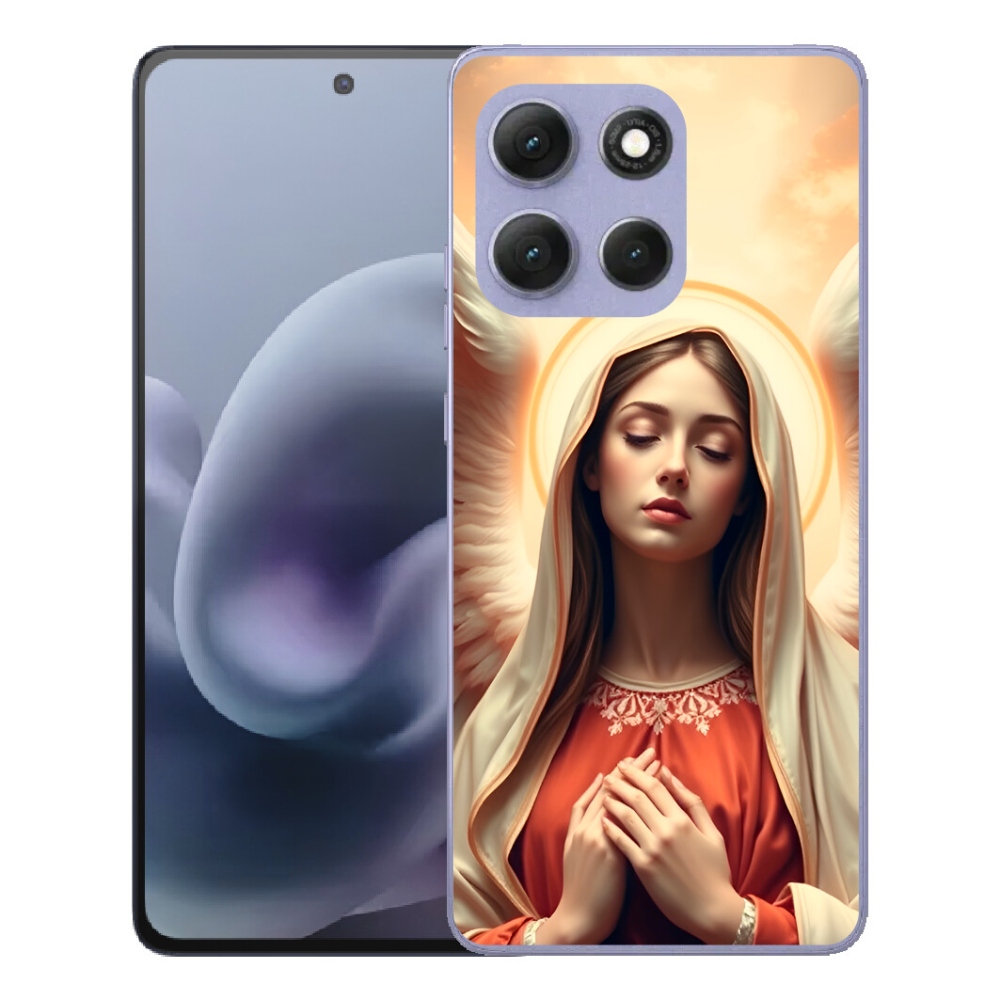 Gelový kryt mmCase na Motorola Moto G86 Power 5G - náboženský motiv