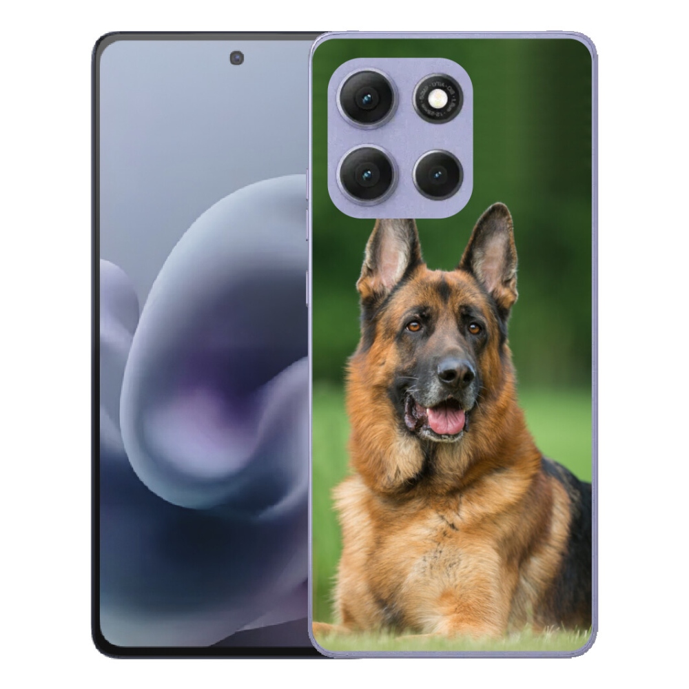 Gelový kryt mmCase na Motorola Moto G86 Power 5G - německý ovčák