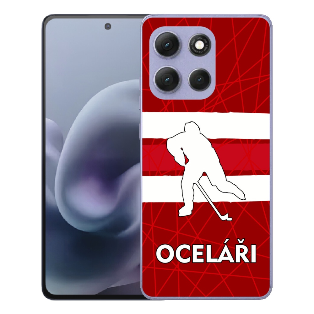 Gelový kryt mmCase na Motorola Moto G86 Power 5G - Oceláři