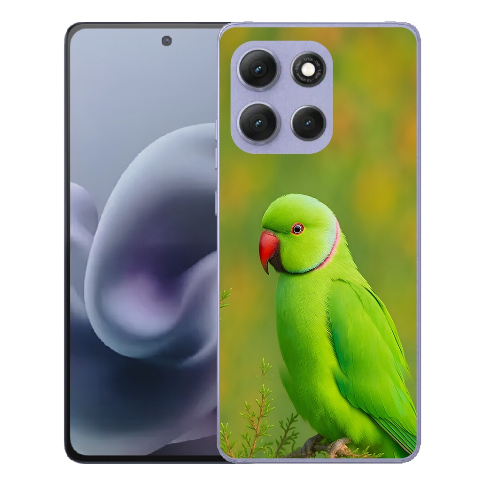 Gelový kryt mmCase na Motorola Moto G86 Power 5G - papoušek alexandr 2