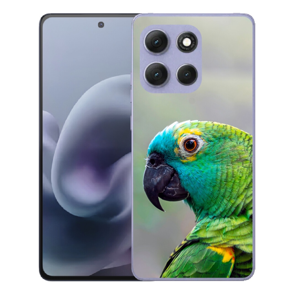 Gelový kryt mmCase na Motorola Moto G86 Power 5G - papoušek amazoňan