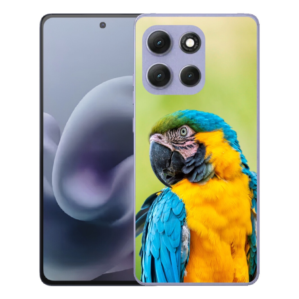 Gelový kryt mmCase na Motorola Moto G86 Power 5G - papoušek ara 2
