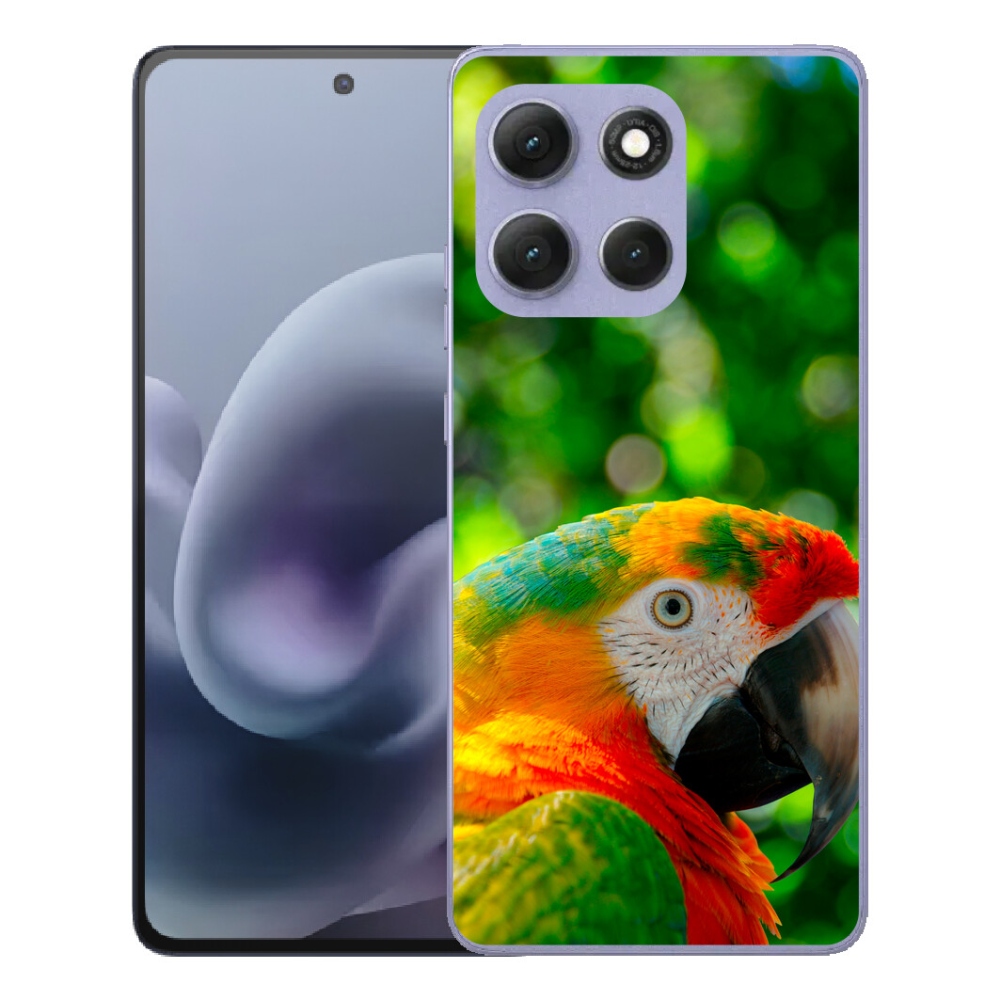 Gelový kryt mmCase na Motorola Moto G86 Power 5G - papoušek ara 3