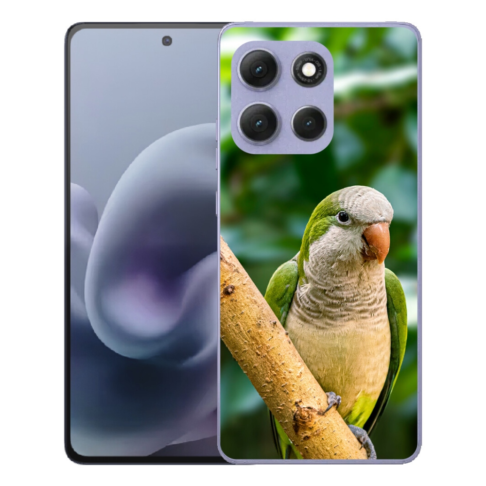 Gelový kryt mmCase na Motorola Moto G86 Power 5G - papoušek mníšek