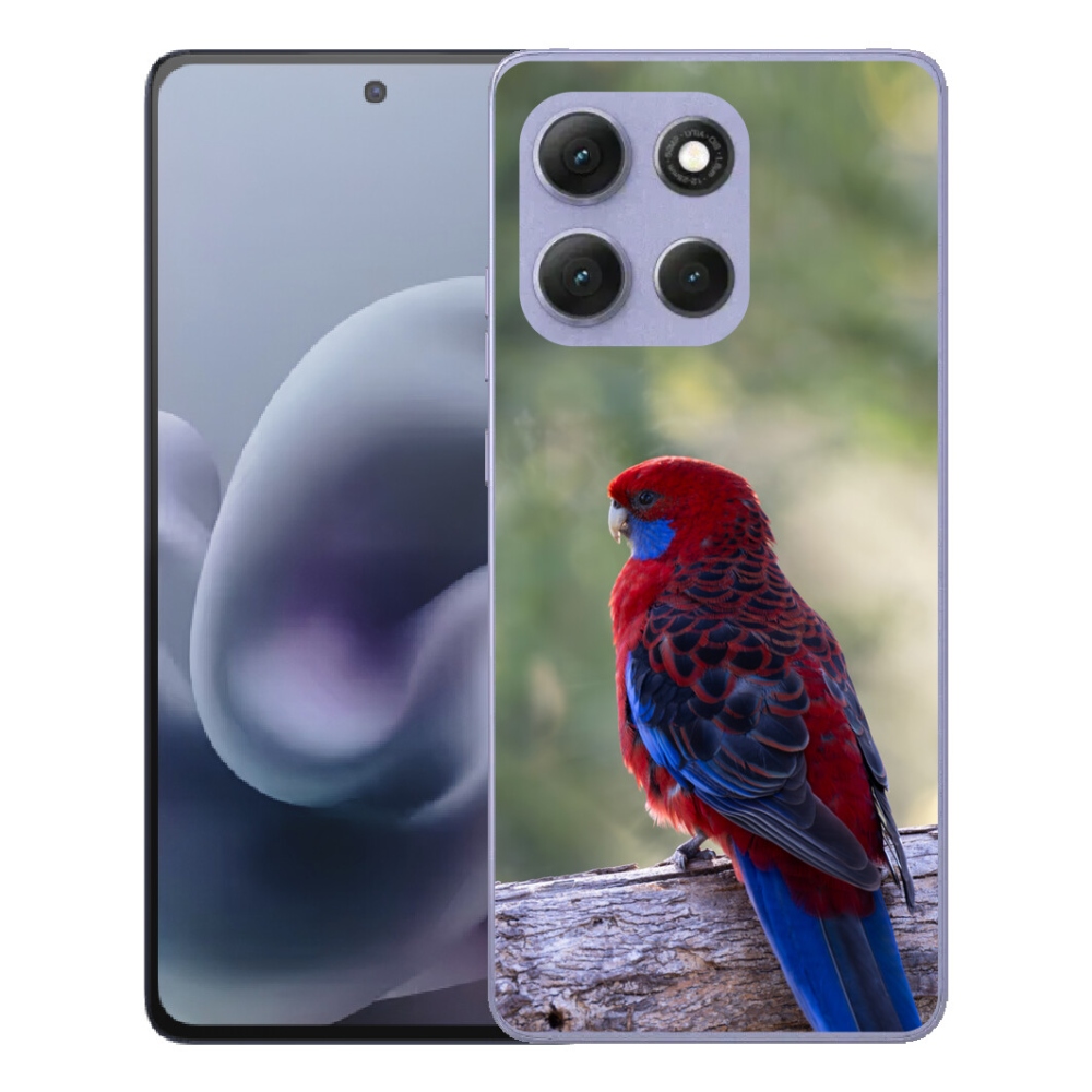 Gelový kryt mmCase na Motorola Moto G86 Power 5G - papoušek rosela