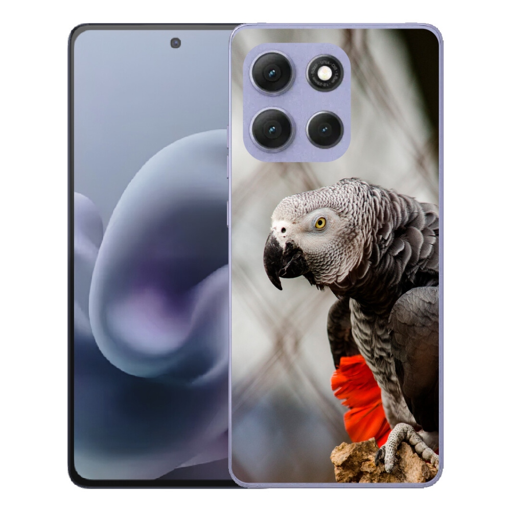 Gelový kryt mmCase na Motorola Moto G86 Power 5G - papoušek žako 3
