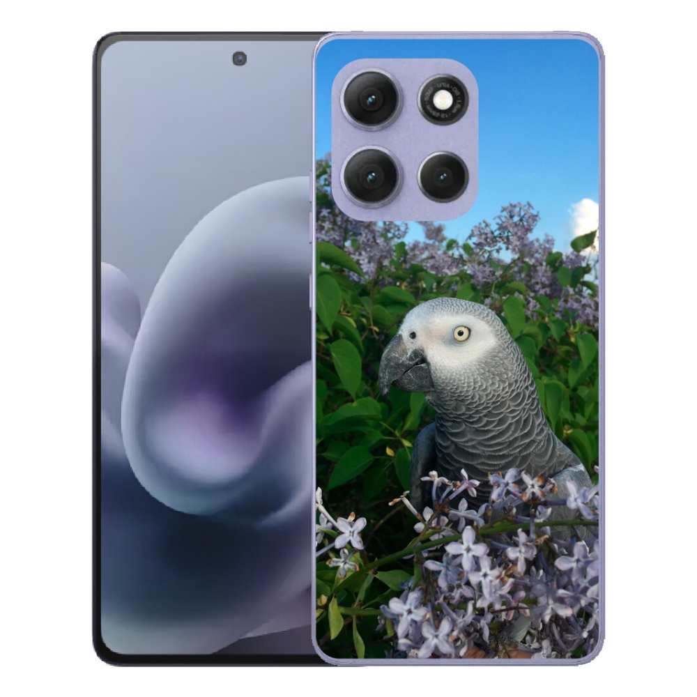 Gelový kryt mmCase na Motorola Moto G86 Power 5G - papoušek žako