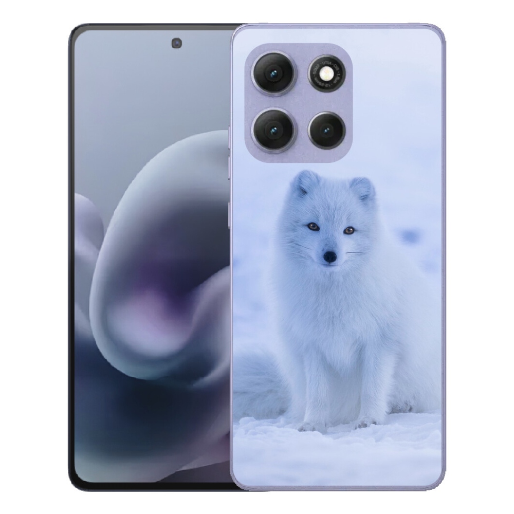 Gelový kryt mmCase na Motorola Moto G86 Power 5G - polární liška