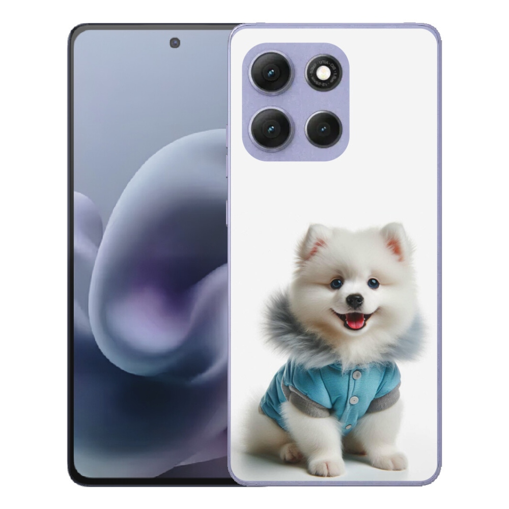 Gelový kryt mmCase na Motorola Moto G86 Power 5G - pomeranian