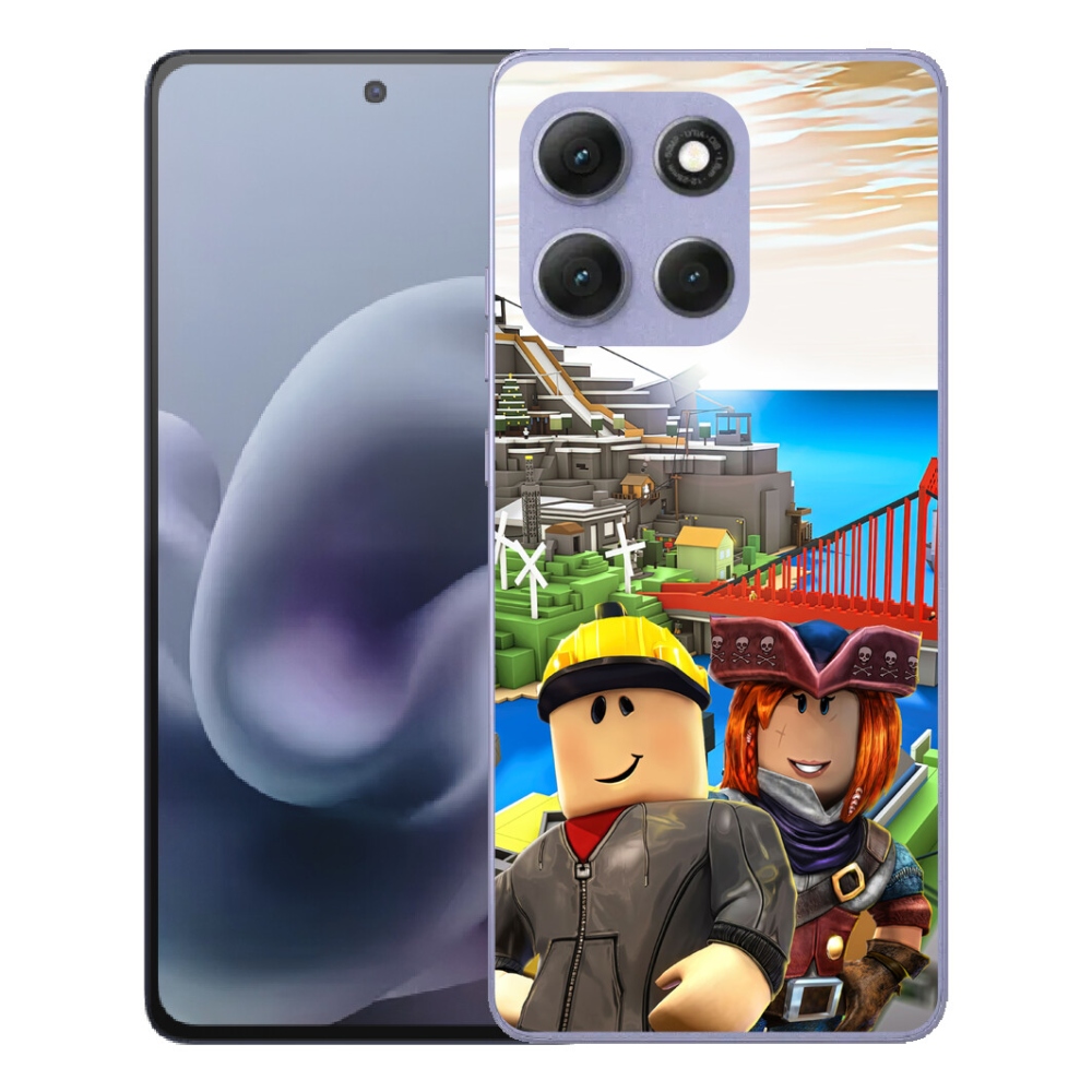 Gelový kryt mmCase na Motorola Moto G86 Power 5G - roblox 1