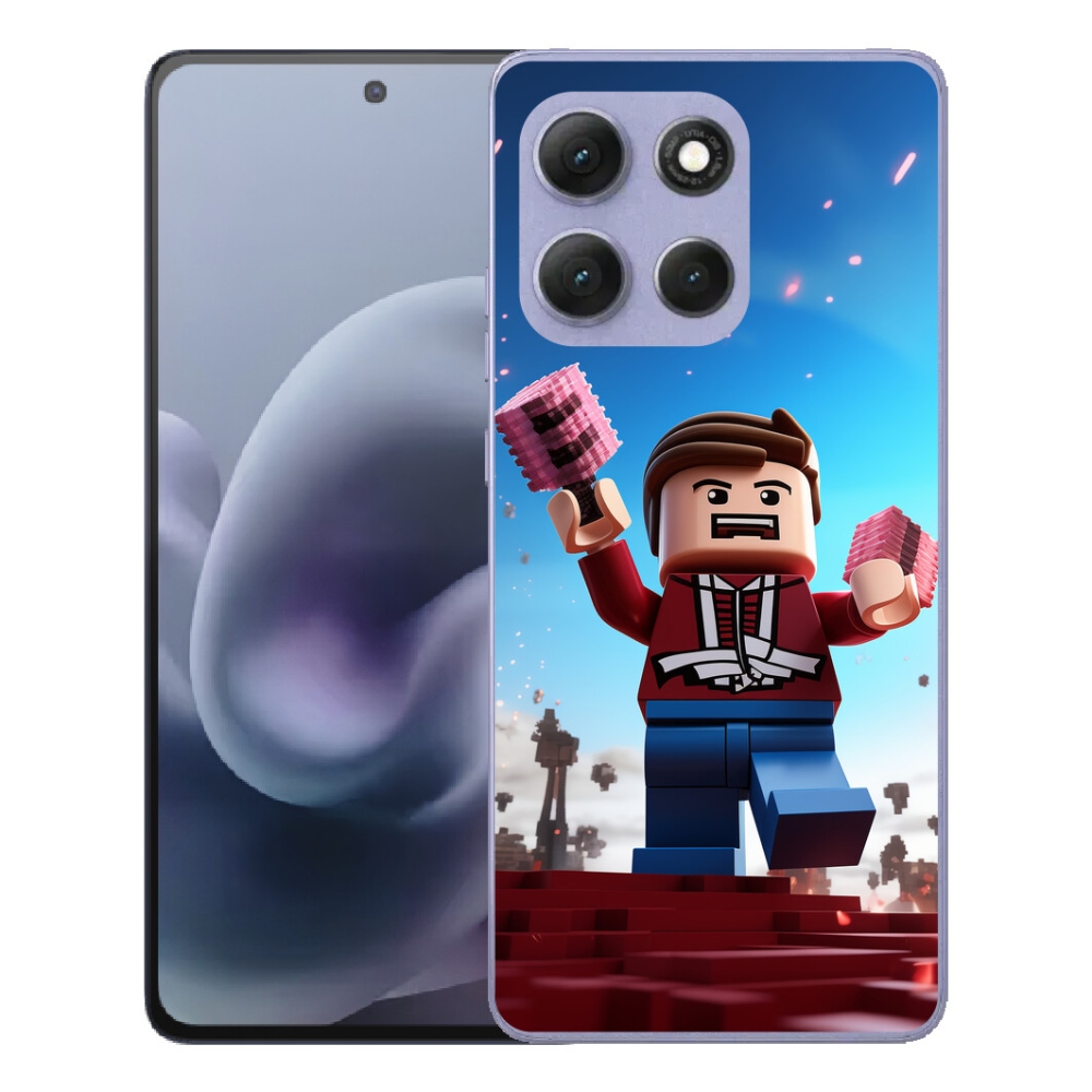 Gelový kryt mmCase na Motorola Moto G86 Power 5G - roblox 2