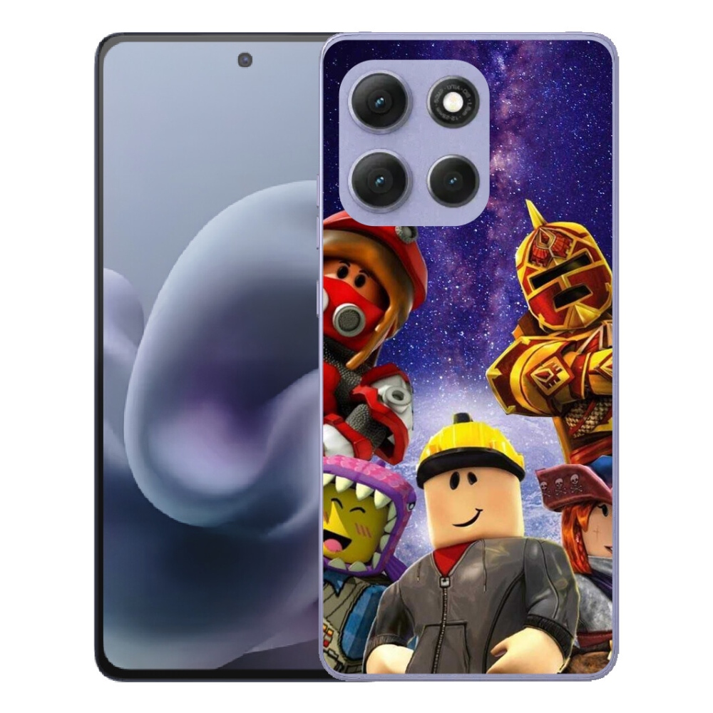 Gelový kryt mmCase na Motorola Moto G86 Power 5G - roblox 3