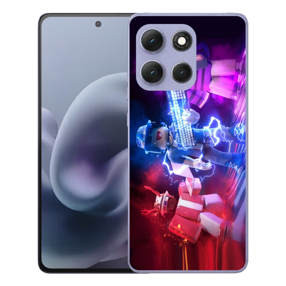 Gelový kryt mmCase na Motorola Moto G86 Power 5G - roblox