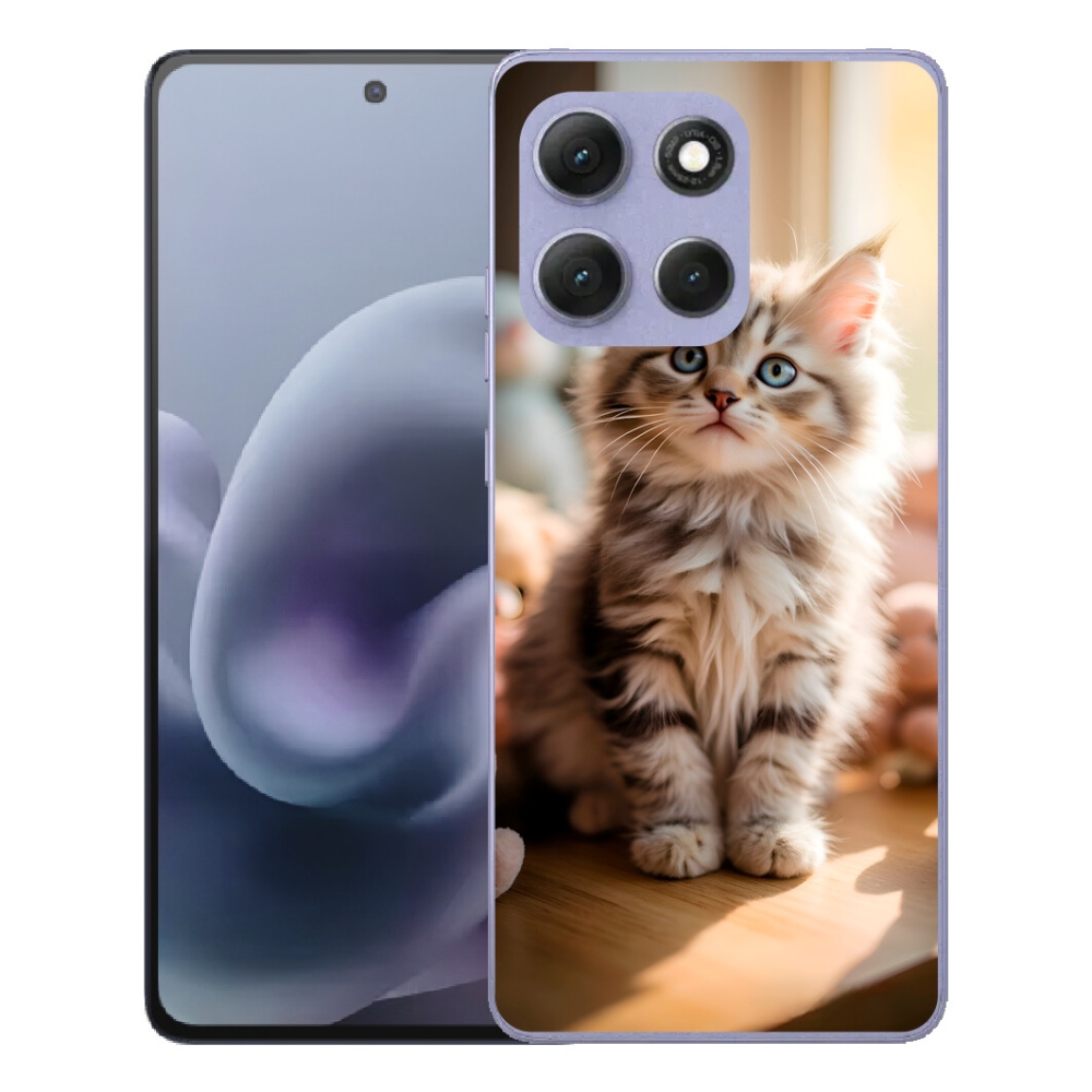Gelový kryt mmCase na Motorola Moto G86 Power 5G - roztomilé kotě 10