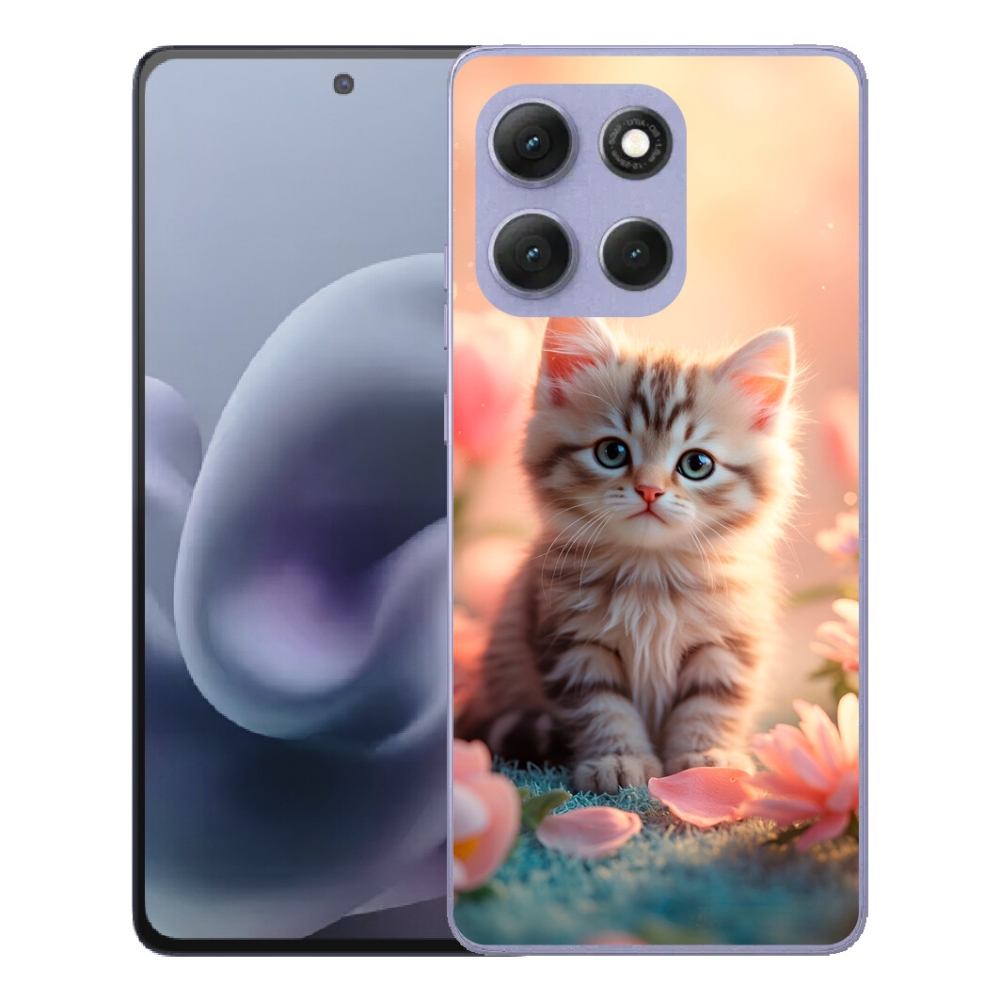Gelový kryt mmCase na Motorola Moto G86 Power 5G - roztomilé kotě 8