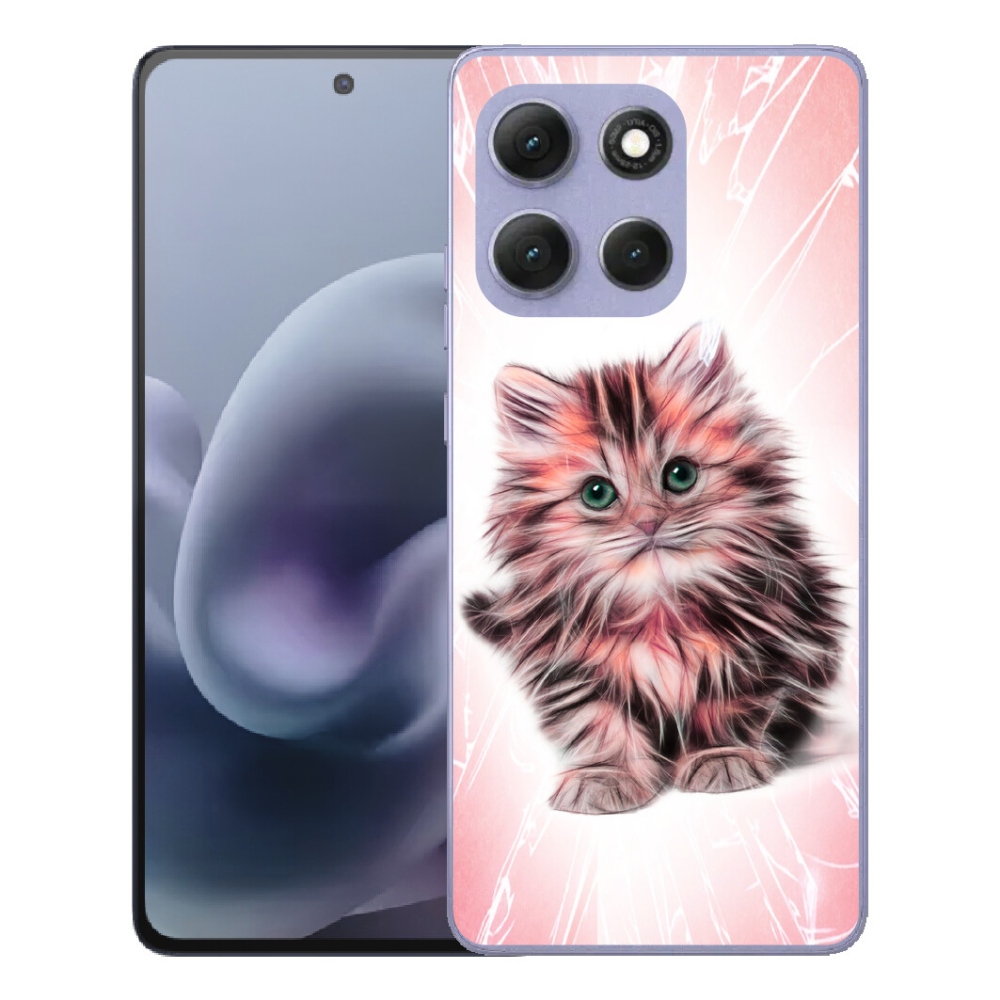 Gelový kryt mmCase na Motorola Moto G86 Power 5G - roztomilé kotě