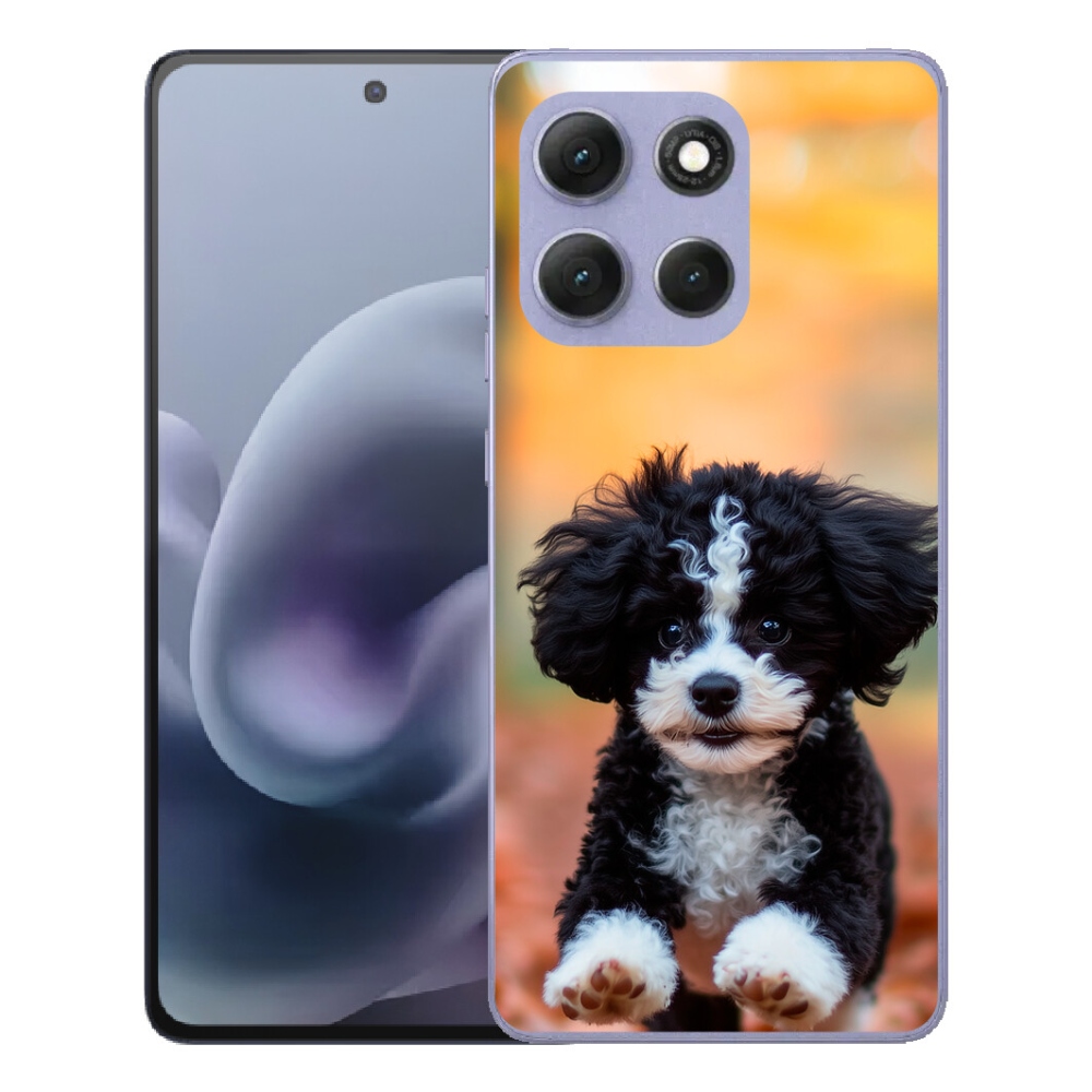 Gelový kryt mmCase na Motorola Moto G86 Power 5G - roztomilé štěně 2