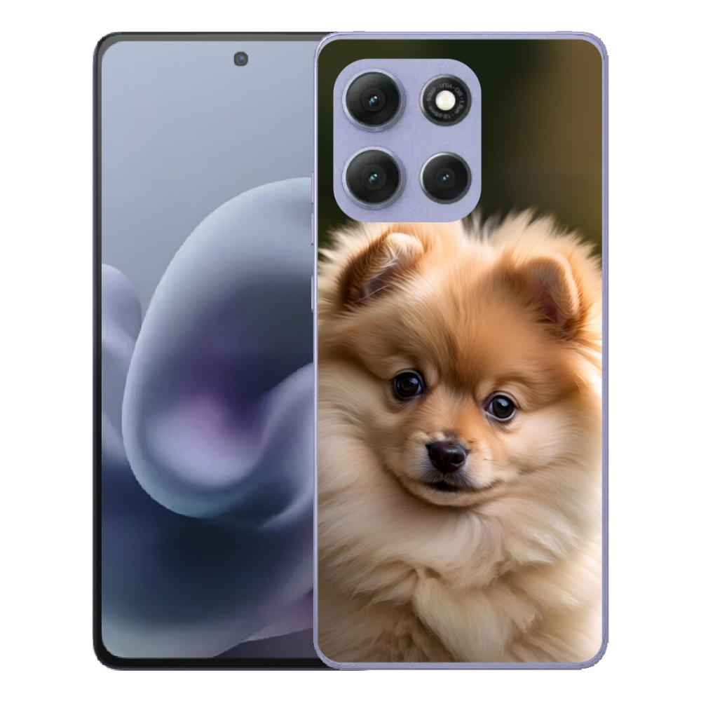 Gelový kryt mmCase na Motorola Moto G86 Power 5G - roztomilý pomeranian 2