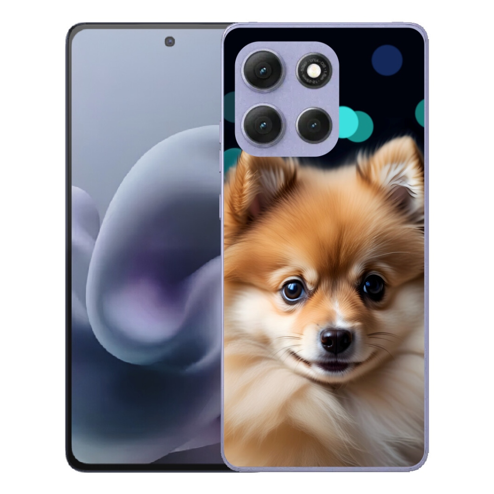 Gelový kryt mmCase na Motorola Moto G86 Power 5G - roztomilý pomeranian