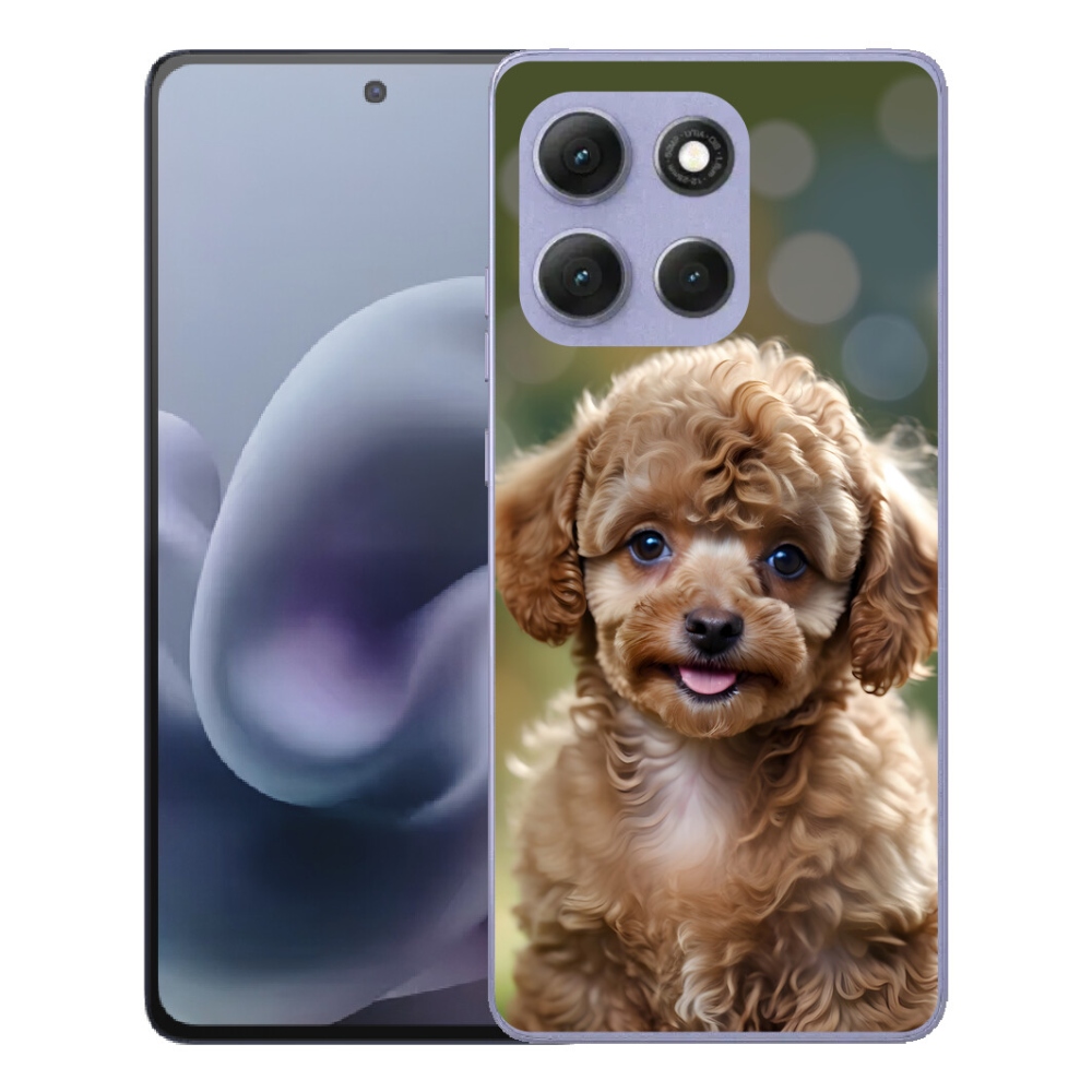 Gelový kryt mmCase na Motorola Moto G86 Power 5G - roztomilý pudl