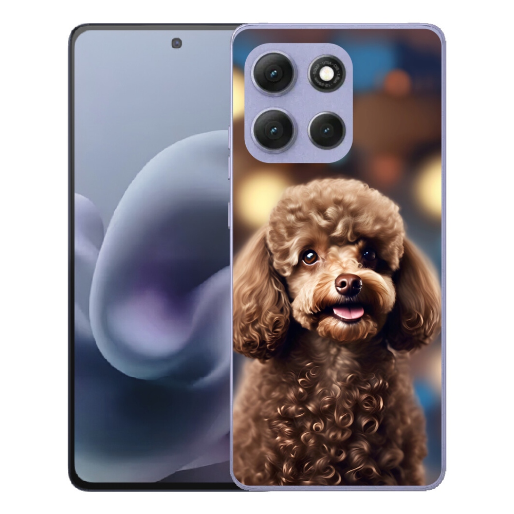 Gelový kryt mmCase na Motorola Moto G86 Power 5G - roztomilý pudl