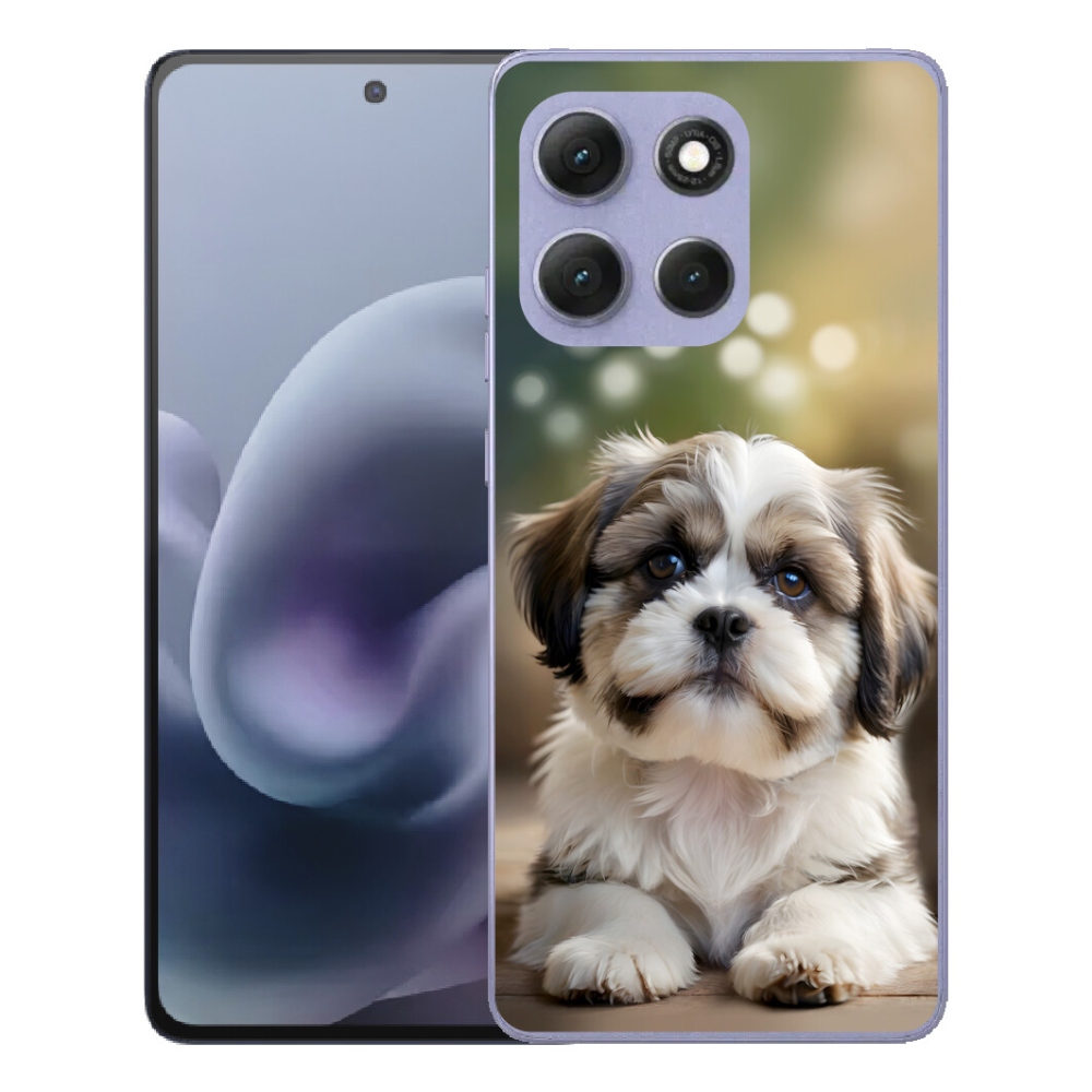Gelový kryt mmCase na Motorola Moto G86 Power 5G - roztomilý shih-tzu