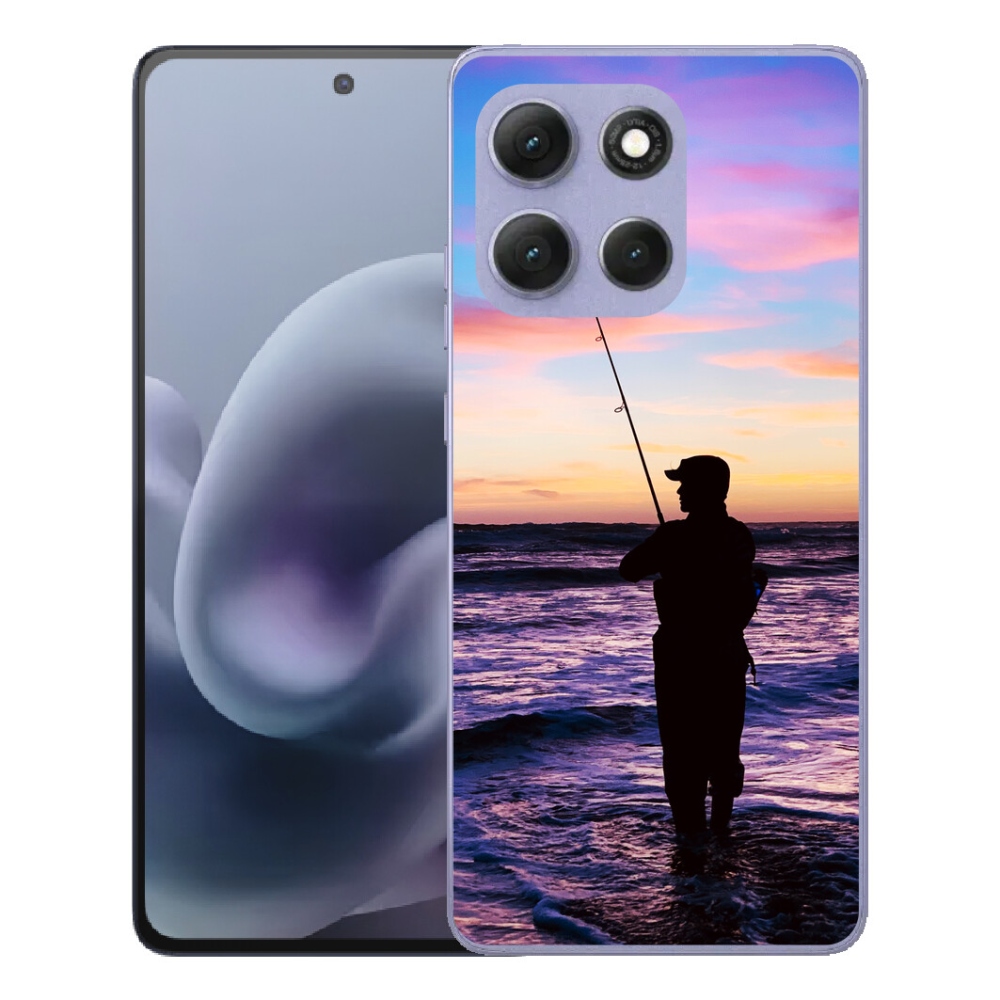 Gelový kryt mmCase na Motorola Moto G86 Power 5G - rybaření 1
