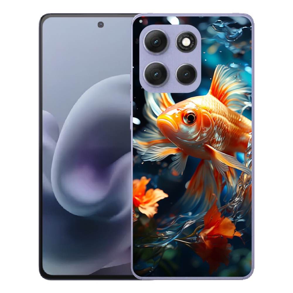 Gelový kryt mmCase na Motorola Moto G86 Power 5G - rybka