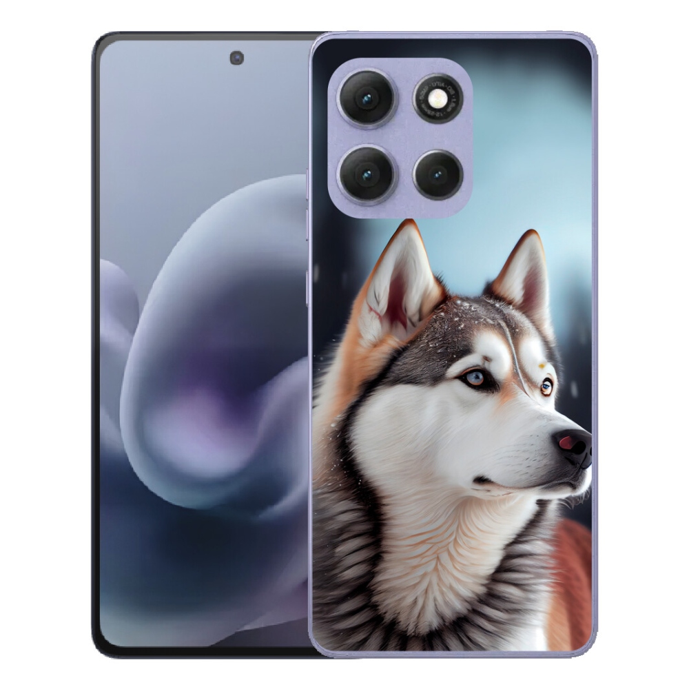 Gelový kryt mmCase na Motorola Moto G86 Power 5G - sibiřský husky