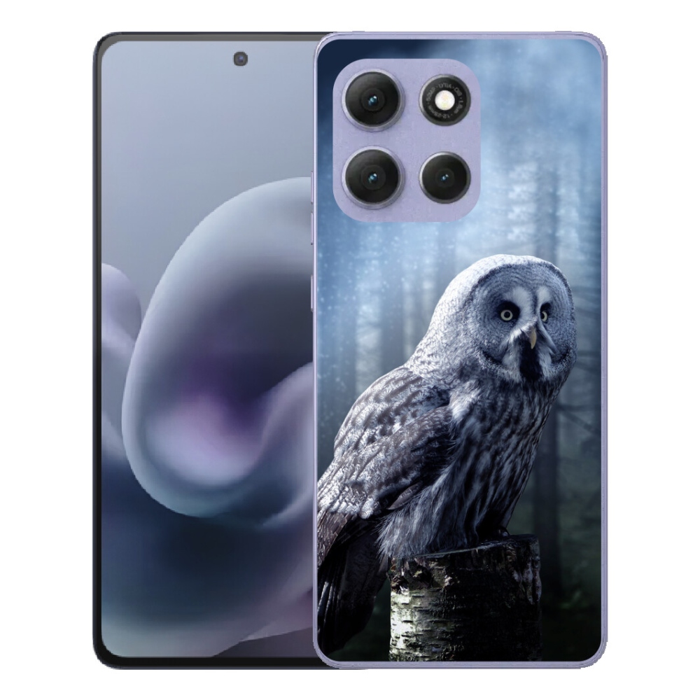 Gelový kryt mmCase na Motorola Moto G86 Power 5G - sova