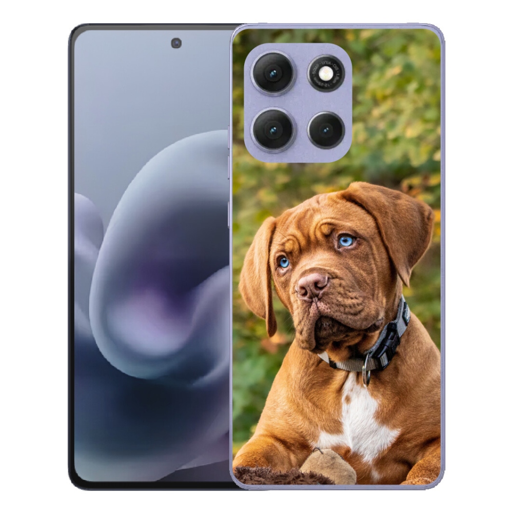 Gelový kryt mmCase na Motorola Moto G86 Power 5G - štěně 