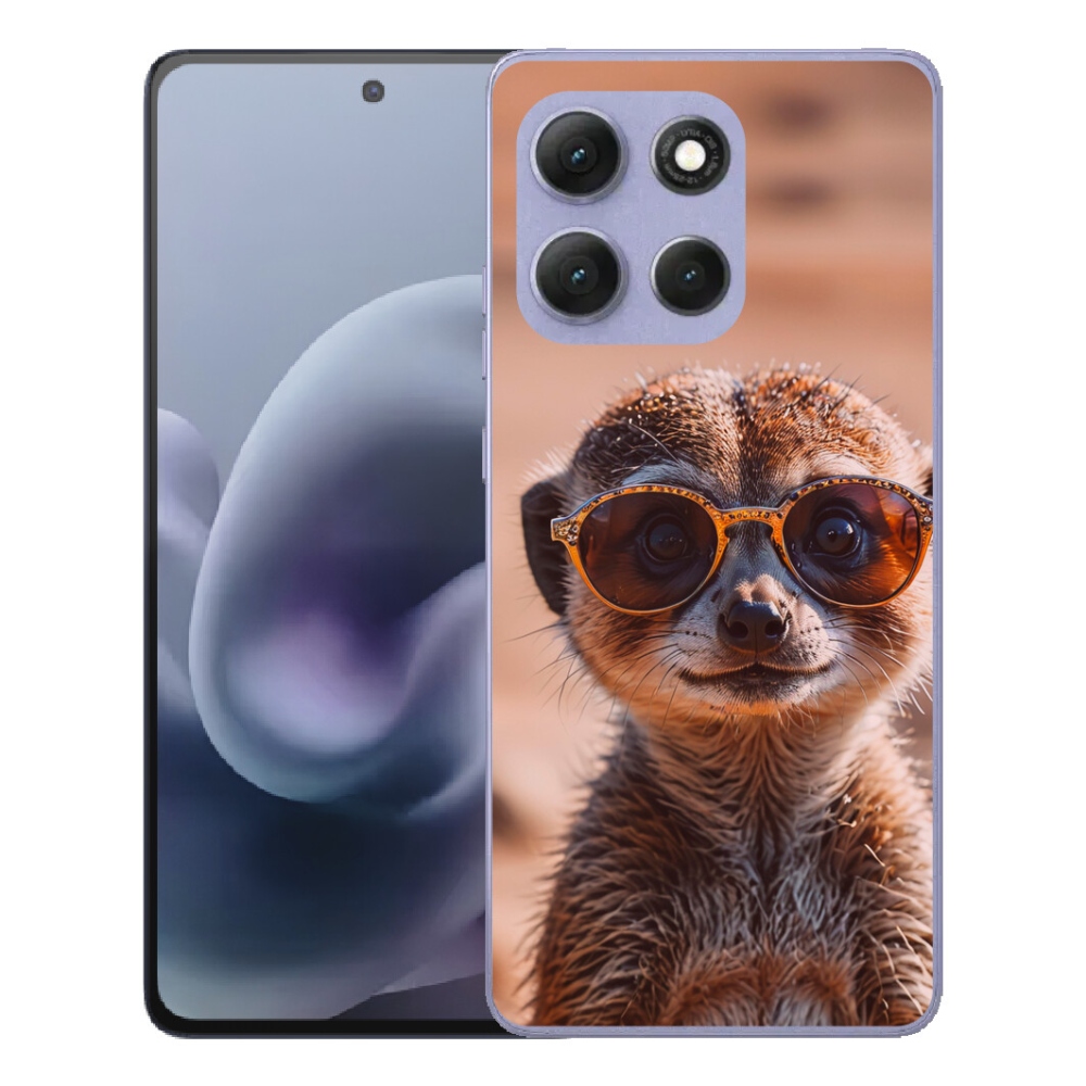 Gelový kryt mmCase na Motorola Moto G86 Power 5G - stylová surikata