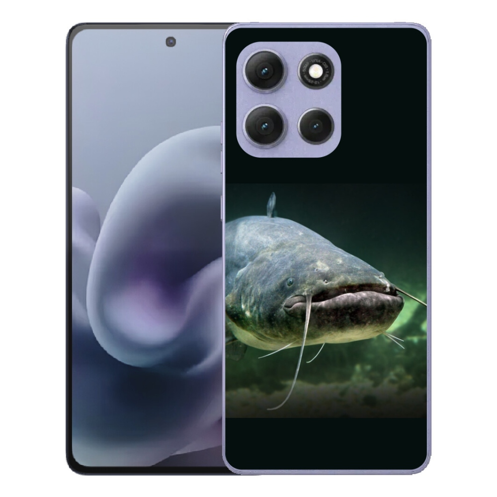 Gelový kryt mmCase na Motorola Moto G86 Power 5G - sumec