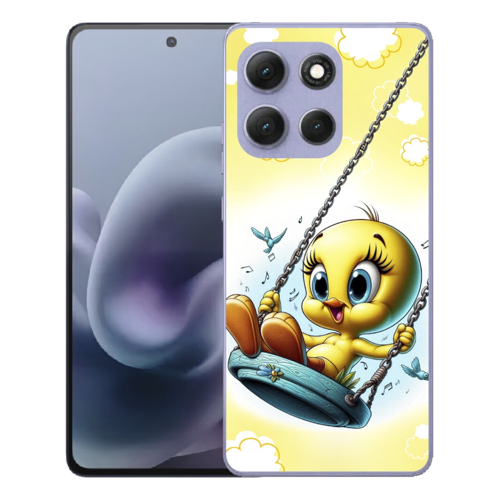 Gelový kryt mmCase na Motorola Moto G86 Power 5G - tweety