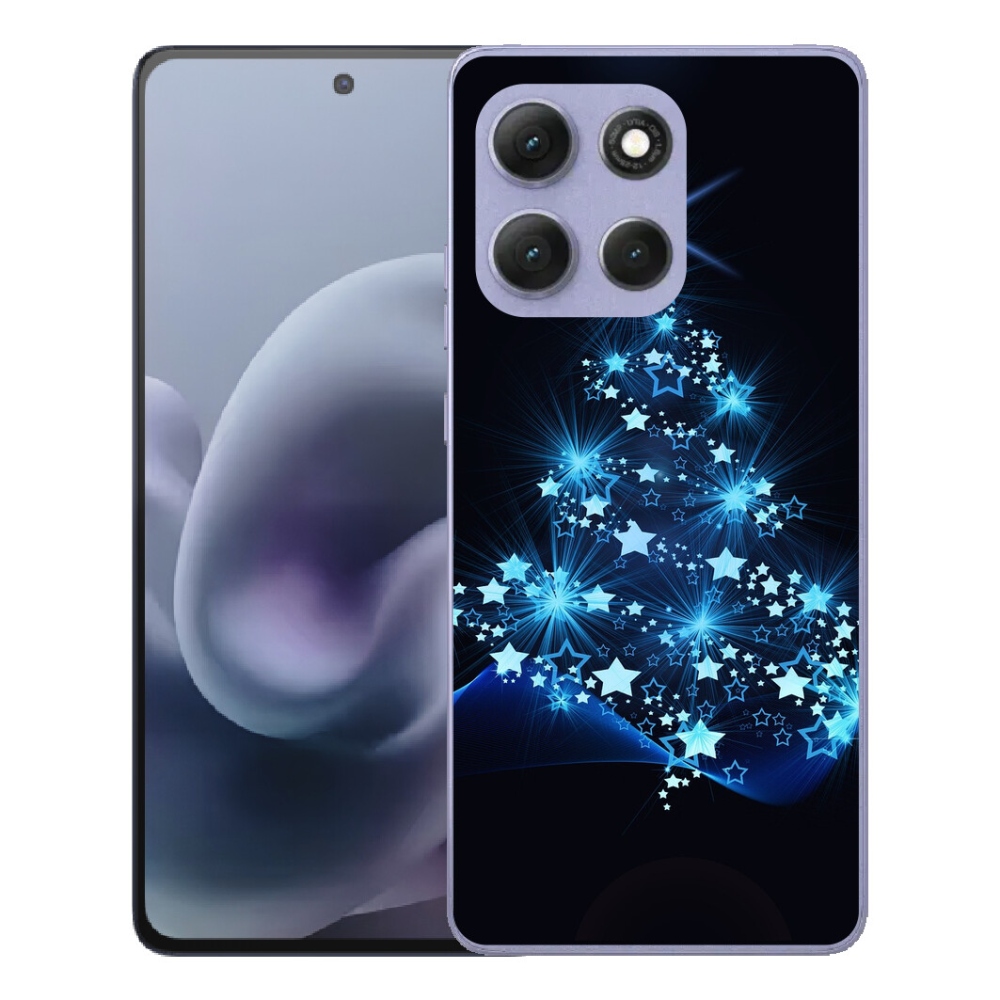 Gelový kryt mmCase na Motorola Moto G86 Power 5G - vánoční stromek