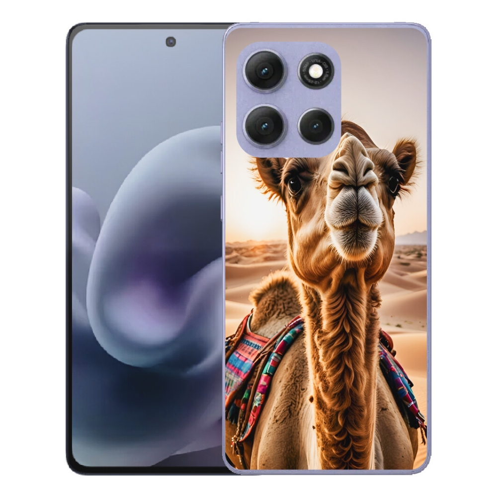 Gelový kryt mmCase na Motorola Moto G86 Power 5G - velbloud