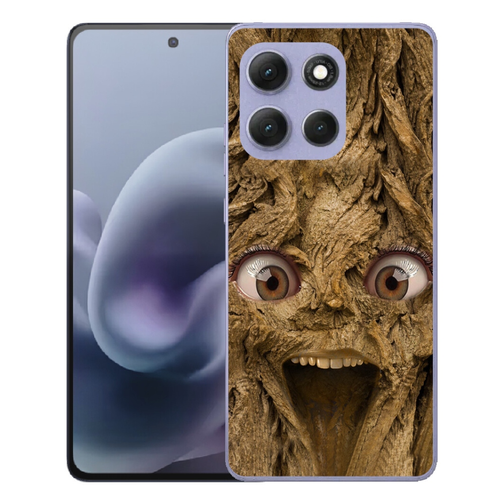Gelový kryt mmCase na Motorola Moto G86 Power 5G - veselý strom s očima