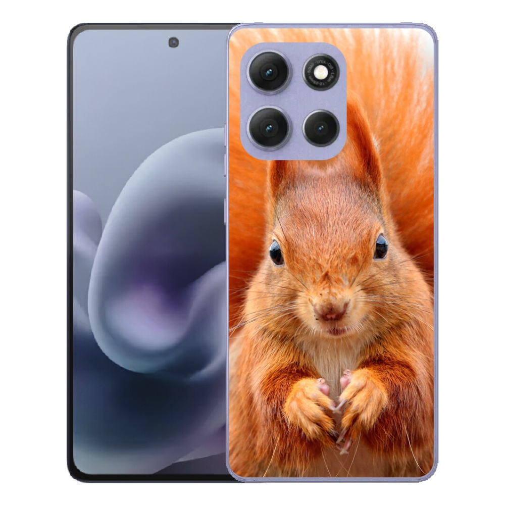 Gelový kryt mmCase na Motorola Moto G86 Power 5G - veverka