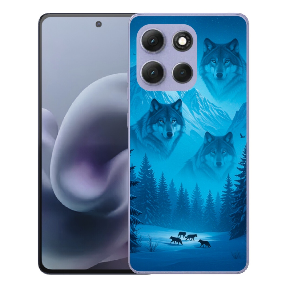 Gelový kryt mmCase na Motorola Moto G86 Power 5G - vlčí smečka