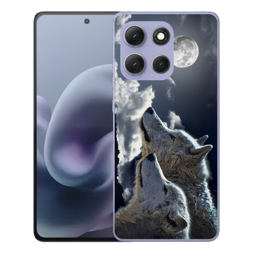 Gelový kryt mmCase na Motorola Moto G86 Power 5G - vlci