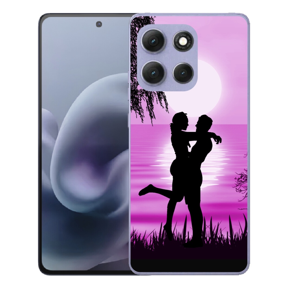 Gelový kryt mmCase na Motorola Moto G86 Power 5G - západ slunce
