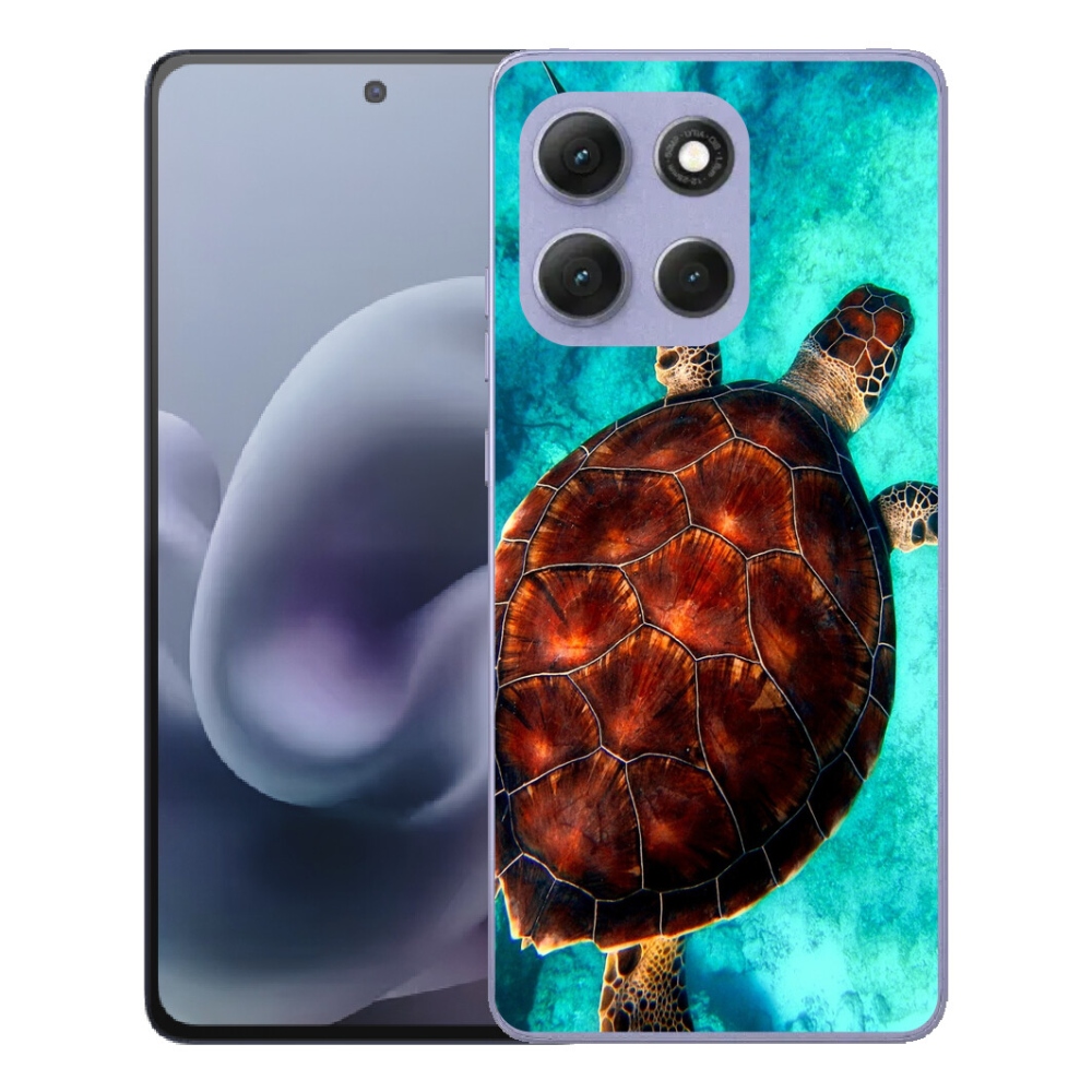 Gelový kryt mmCase na Motorola Moto G86 Power 5G - želva