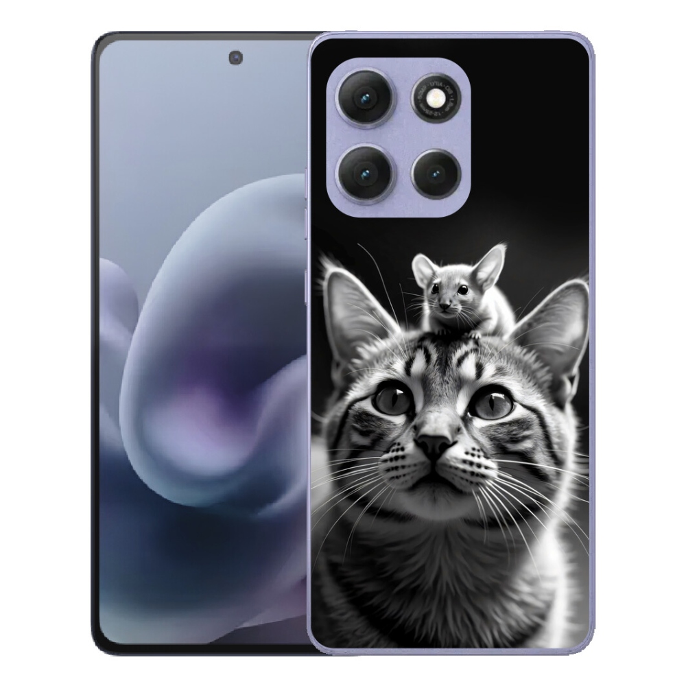 Gelový kryt mmCase na Motorola Moto G86 Power 5G - zvířecí přátelství 2
