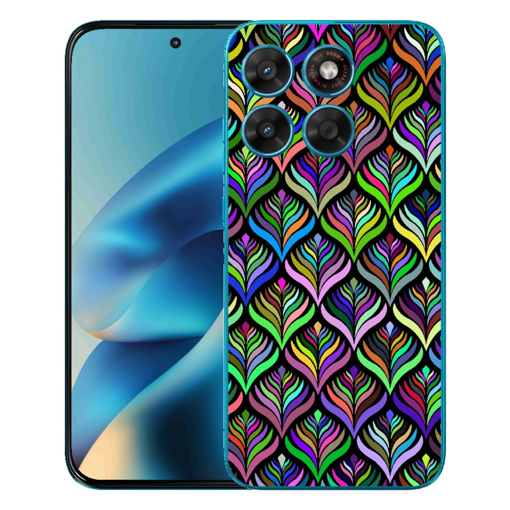 Gelový kryt mmCase na Motorola Moto G87/G77/G67 - abstrakt 15