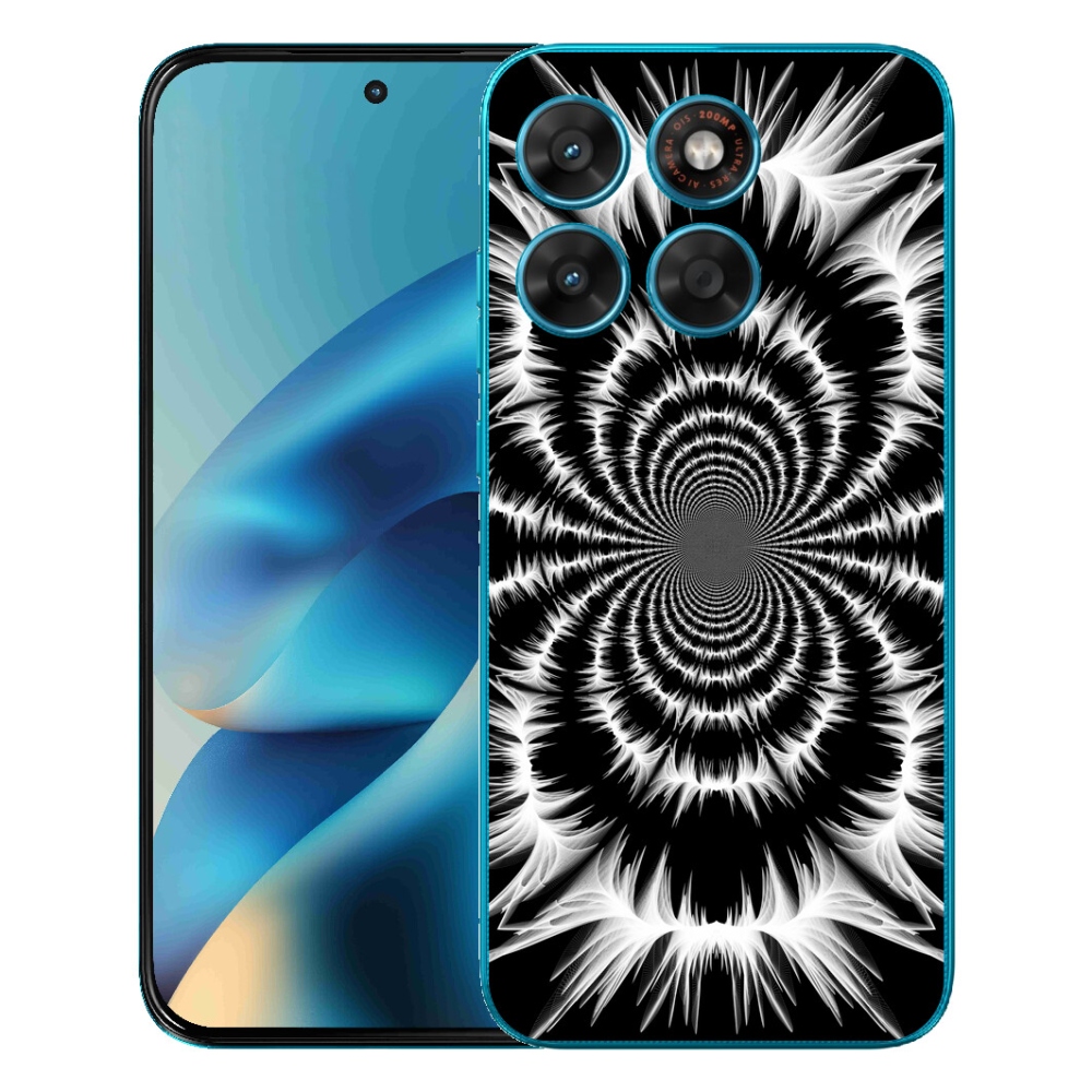 Gelový kryt mmCase na Motorola Moto G87/G77/G67 - abstrakt 23