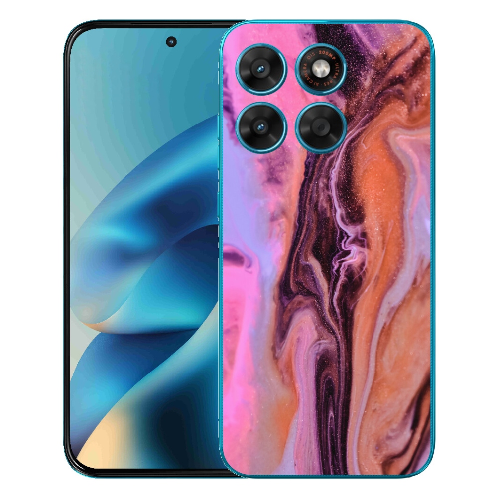 Gelový kryt mmCase na Motorola Moto G87/G77/G67 - abstrakt 26
