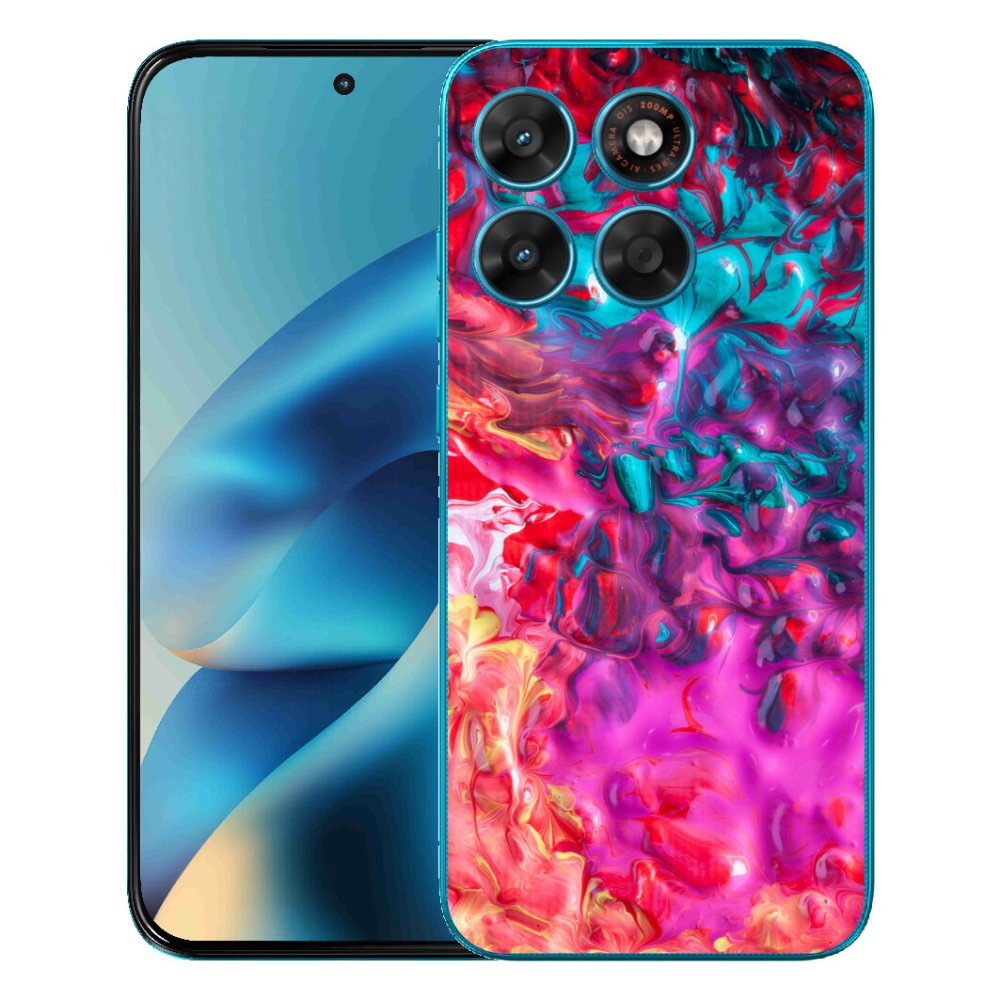 Gelový kryt mmCase na Motorola Moto G87/G77/G67 - abstrakt 27