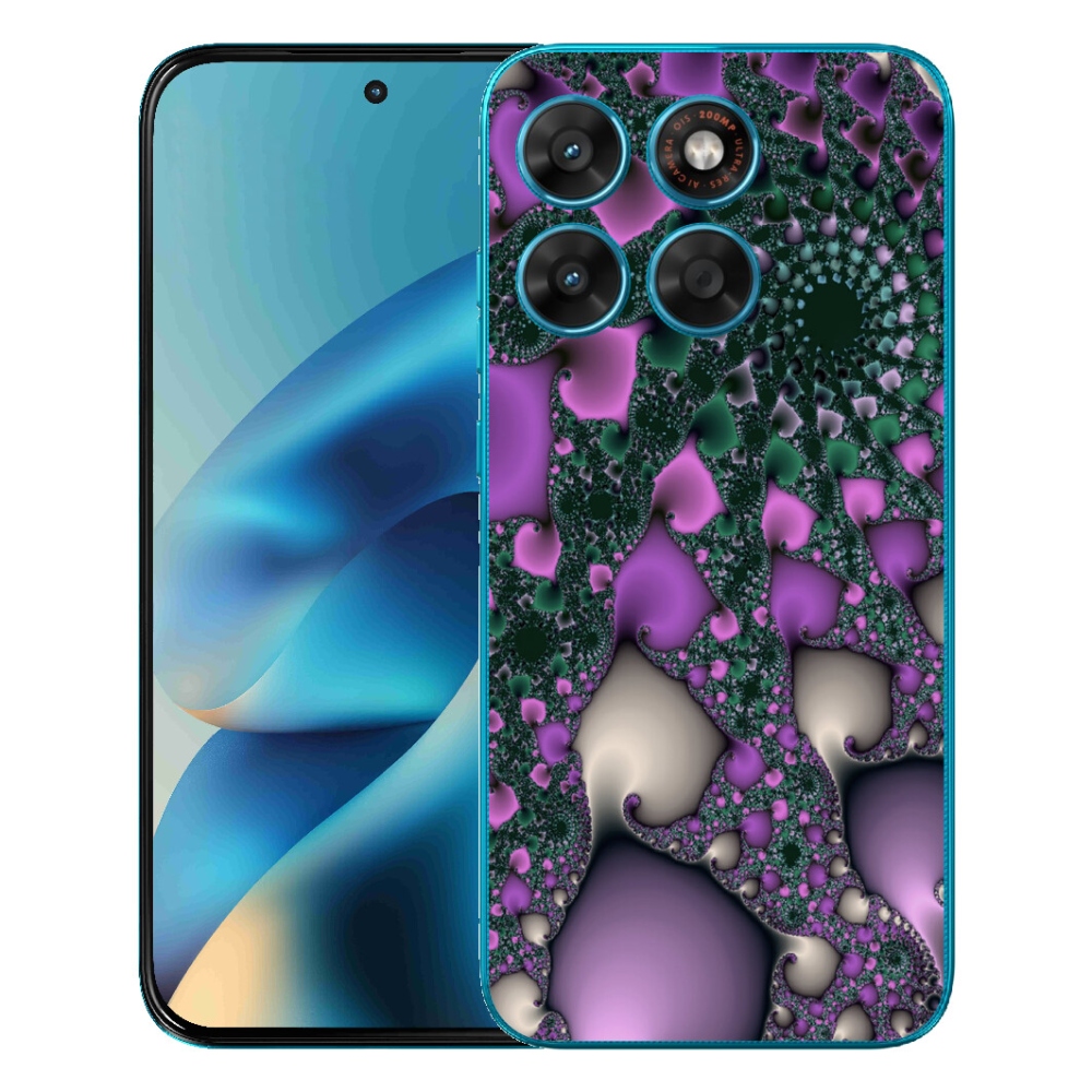 Gelový kryt mmCase na Motorola Moto G87/G77/G67 - abstrakt 7