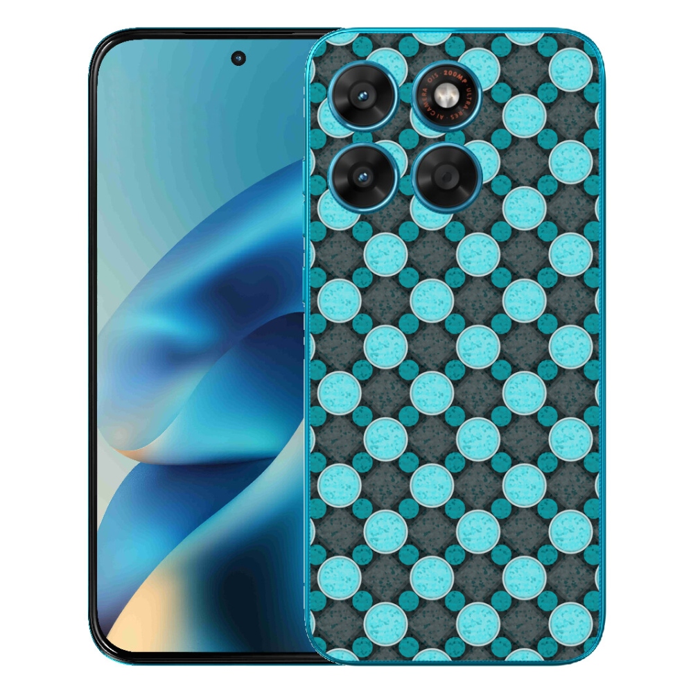 Gelový kryt mmCase na Motorola Moto G87/G77/G67 - abstraktní motiv 14