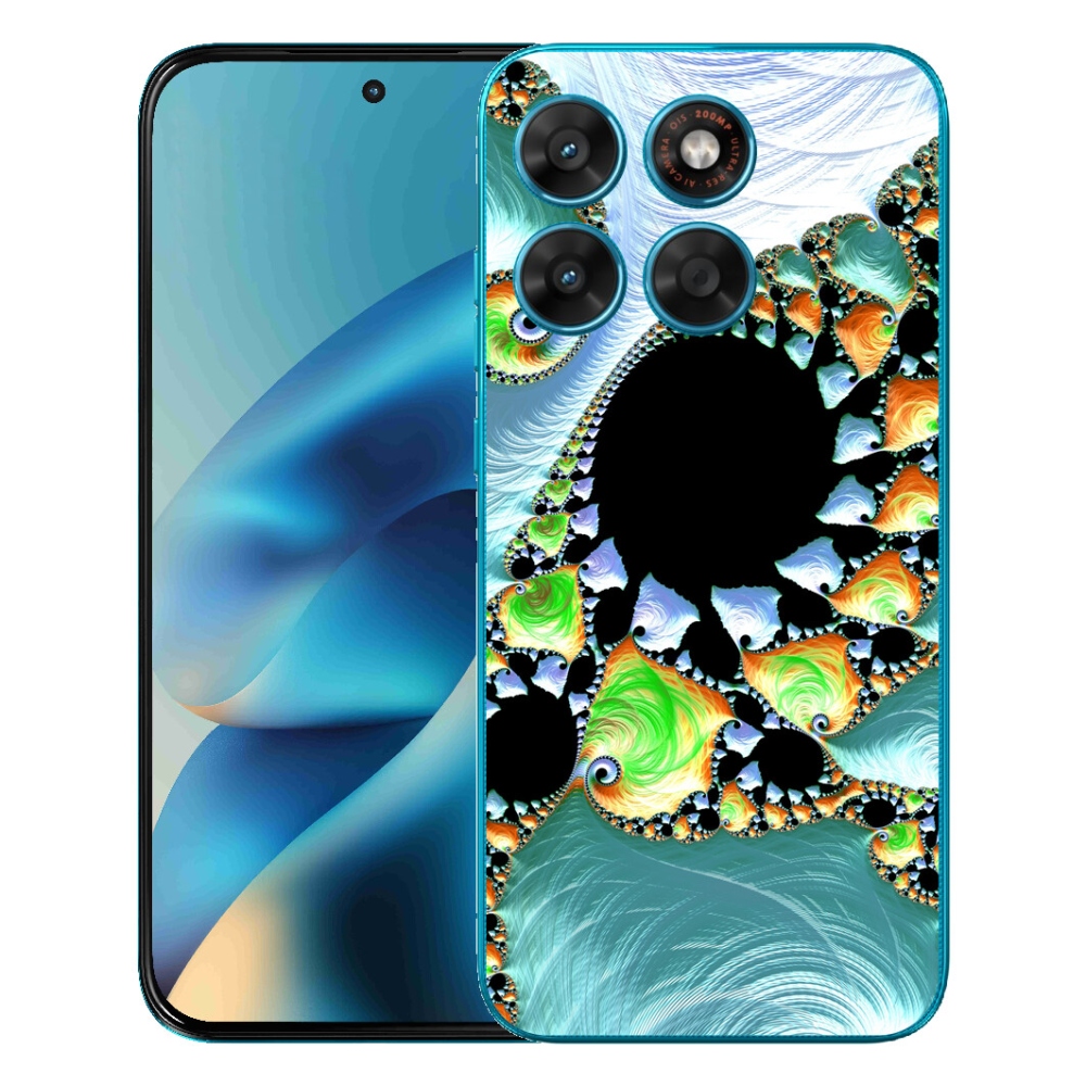 Gelový kryt mmCase na Motorola Moto G87/G77/G67 - abstraktní motiv 21
